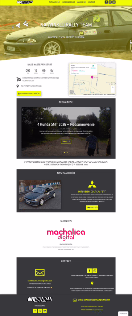 Zrzut ekranu pełnej strony https://nawinklurallyteam.pl/ https://nawinklurallyteam.pl/